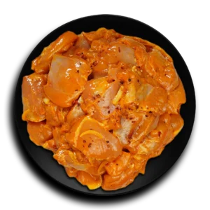 جوجه کباب ران زعفرانی