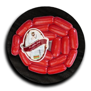 سوسیس کوکتل وکیوم 90% گوشت قرمز